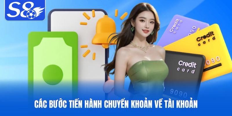 Các bước tiến hành chuyển khoản về tài khoản Các bước tiến hành chuyển khoản về tài khoản