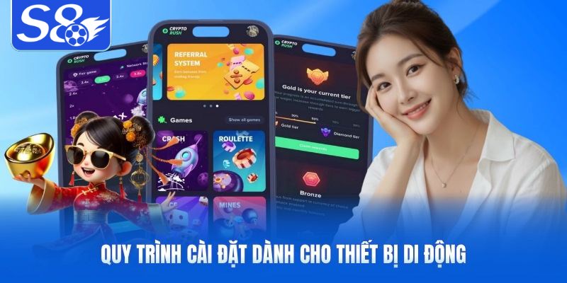 Quy trình cài đặt dành cho thiết bị di động